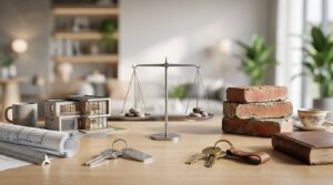 New build versus existing home investment comparison concept.