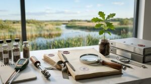 Soil testing reports and environmental permitting documents for land development.