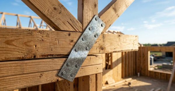 Hurricane Strap Installation for Structural Wind Resistance